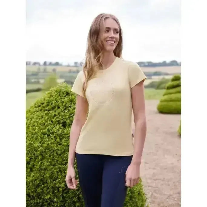 Lemieux Classique T-Shirt Mimosa-T Shirts-Lemieux-Mimosa-UK 6-Horsey Shopping