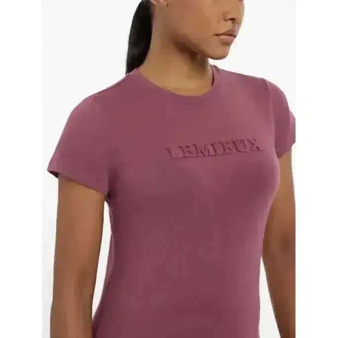 Lemieux Classique T-Shirt Rosewood-T Shirts-Lemieux-Rosewood-UK 6-Horsey Shopping