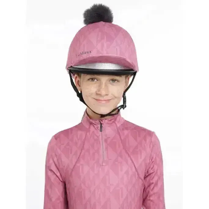 Lemieux Clea Hat Silk Peony-Hat Silks-Lemieux-Peony-One Size-Horsey Shopping