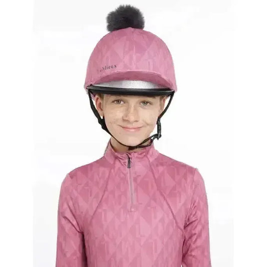Lemieux Clea Hat Silk Peony-Hat Silks-Lemieux-Peony-One Size-Horsey Shopping