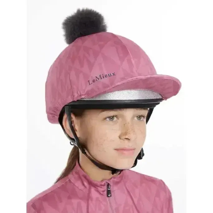 Lemieux Clea Hat Silk Peony-Hat Silks-Lemieux-Peony-One Size-Horsey Shopping