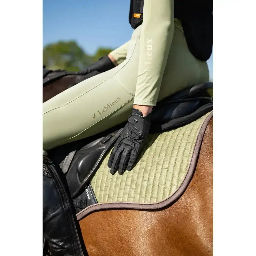 Lemieux Close Contact Glove Black-Riding Gloves-Lemieux-X Small-Horsey Shopping