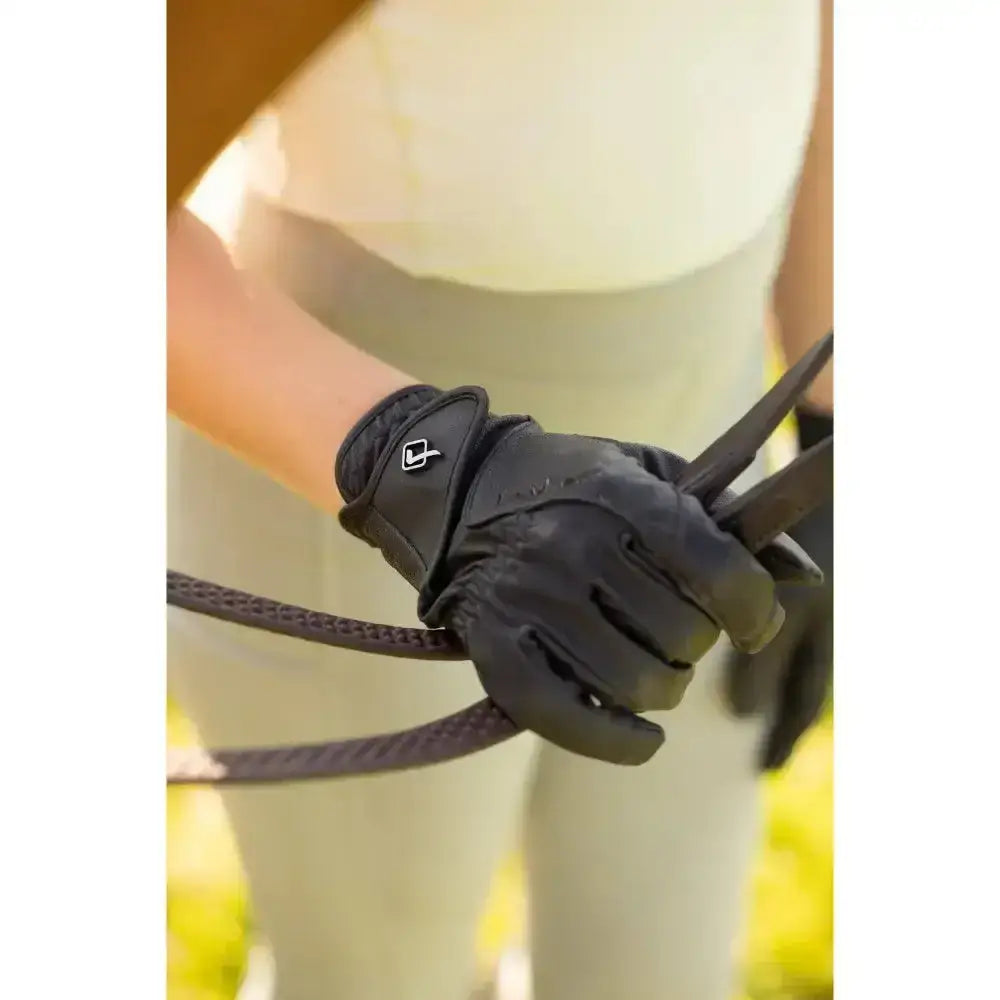Lemieux Close Contact Glove Black-Riding Gloves-Lemieux-X Small-Horsey Shopping