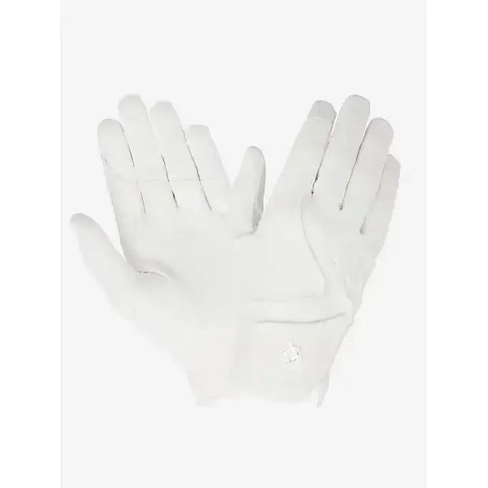 Lemieux Close Contact Glove White-Riding Gloves-Lemieux-X-Small-White-Horsey Shopping