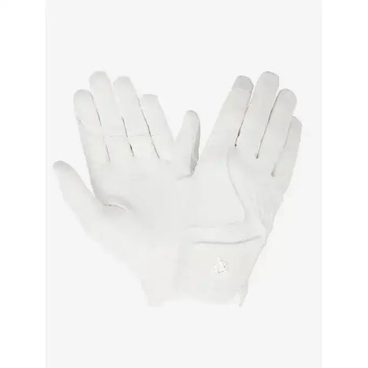 Lemieux Close Contact Glove White-Riding Gloves-Lemieux-X-Small-White-Horsey Shopping