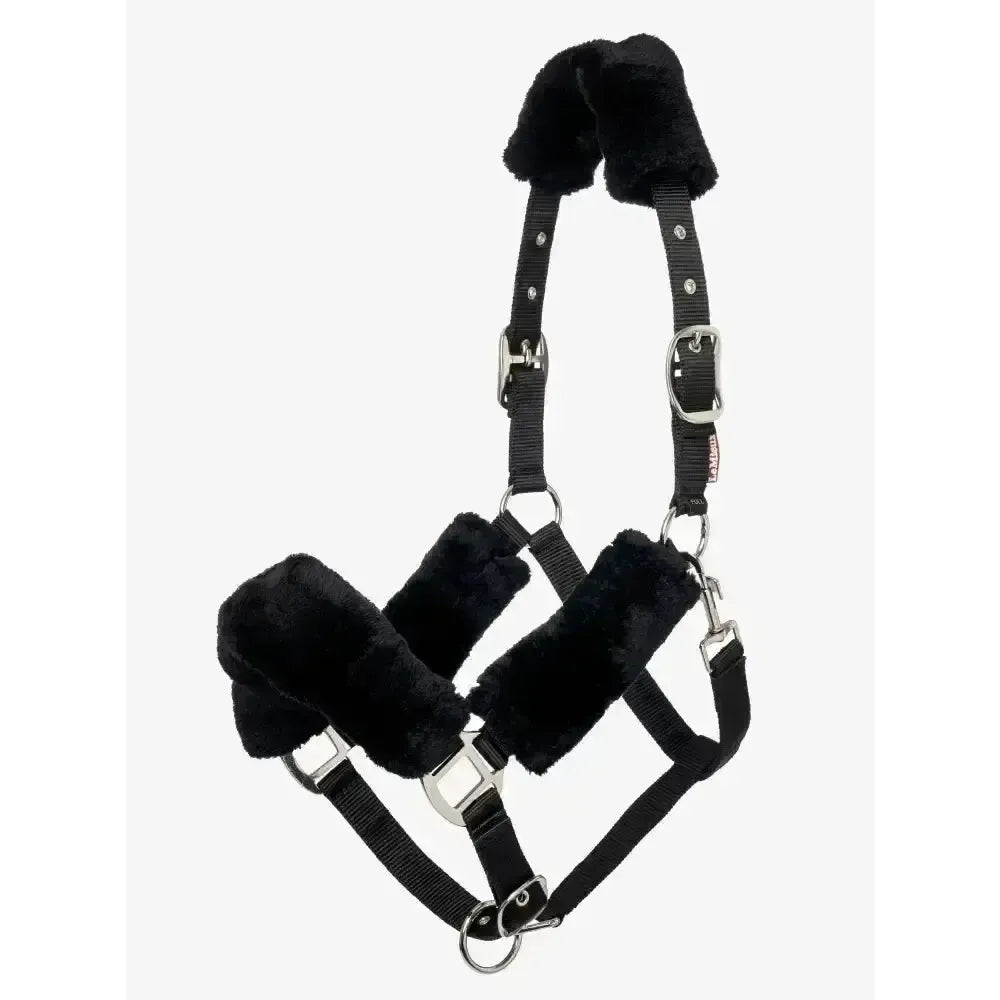 Lemieux Comfort Headcollars-Headcollars-Lemieux-Black / Black-Pony-Horsey Shopping