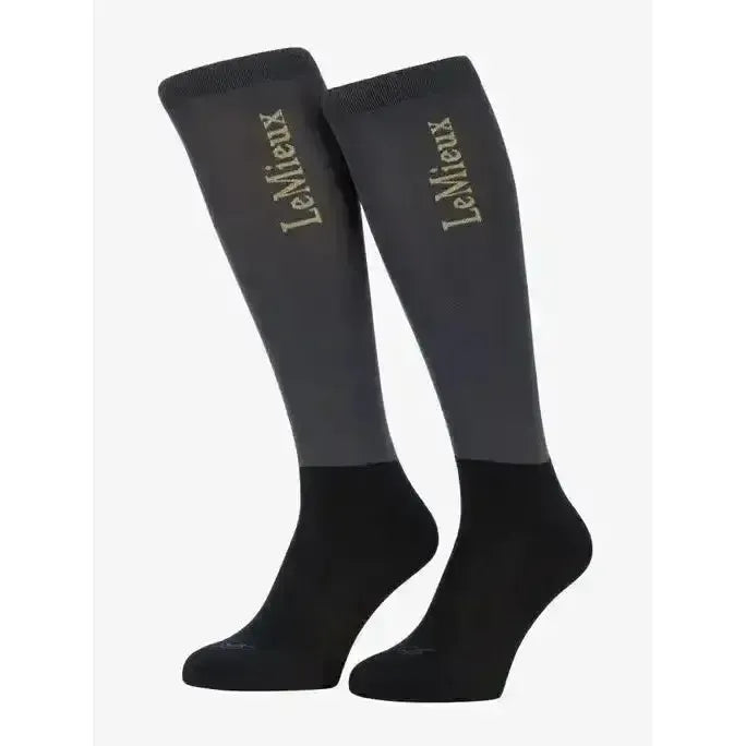 Lemieux Competition Socks 2 pack Dusk Blue-Riding Socks-Lemieux-Dusk Blue-X-Small-Horsey Shopping