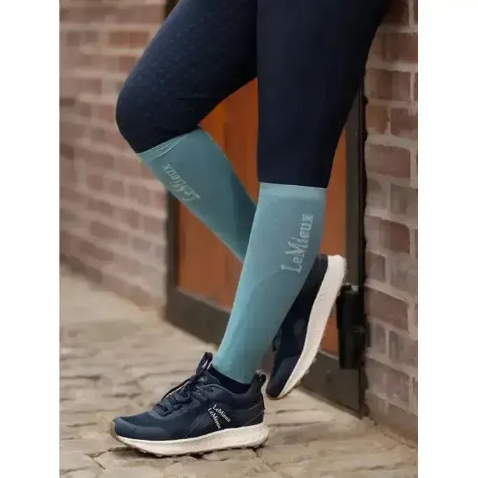 Lemieux Competition Socks 2 pack Lagoon-Riding Socks-Lemieux-Lagoon-X-Small-Horsey Shopping