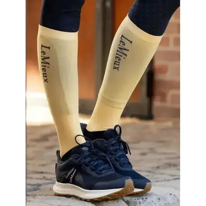 Lemieux Competition Socks 2 pack Mimosa-Riding Socks-Lemieux-Mimosa-X-Small-Horsey Shopping