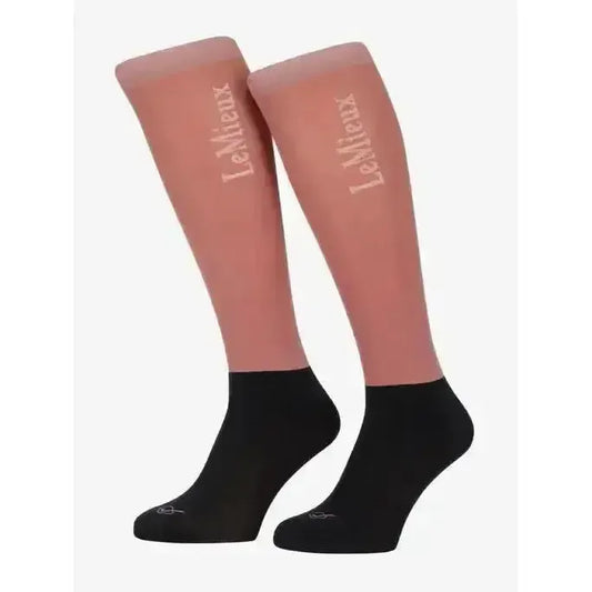 Lemieux Competition Socks 2 pack Peony-Riding Socks-Lemieux-Peony-X-Small-Horsey Shopping