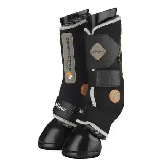Lemieux Conductive Magno Boots-Therapy Boots-Lemieux-Black-Small-Horsey Shopping