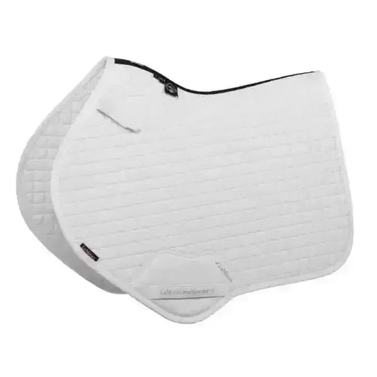 Lemieux Cotton Close Contact Square White-Saddle Pads-Lemieux-White-S/M-Horsey Shopping