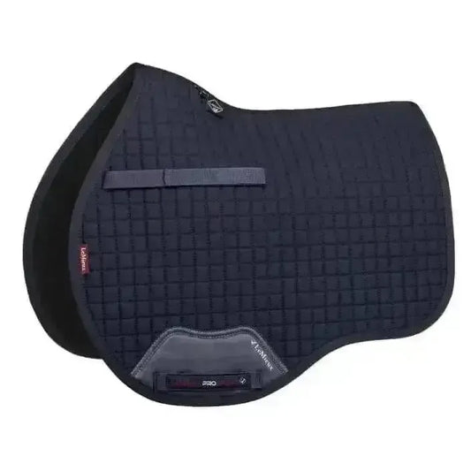 Lemieux Cotton GP Square Navy-Saddle Pads-Lemieux-Navy-S/M-Horsey Shopping