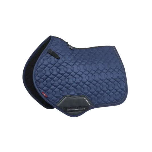Lemieux Crystal Suede Cc Pad Navy-Saddle Pads-Lemieux-Small/Medium-Horsey Shopping