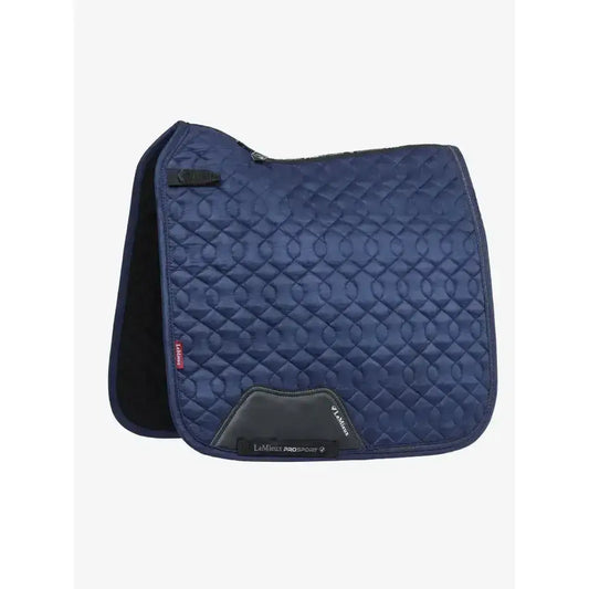Lemieux Crystal Suede Dressage Pad Navy-Dressage Saddle Pads-Lemieux-Small/Medium-Horsey Shopping