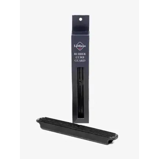 Lemieux Curb Chain Guard Black-Curb Chain Guards-Lemieux-One Size-Black-Horsey Shopping