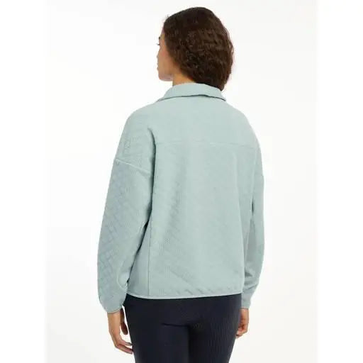 Lemieux Dana Quarter Zip Fleece Glacier-Jumpers-Lemieux-UK 6-Glacier-Horsey Shopping