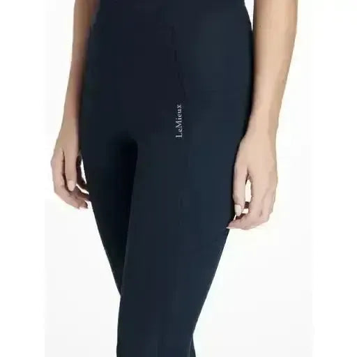 Lemieux Dani Sport Legging Navy-Riding Tights-Lemieux-Navy-UK 6-Horsey Shopping