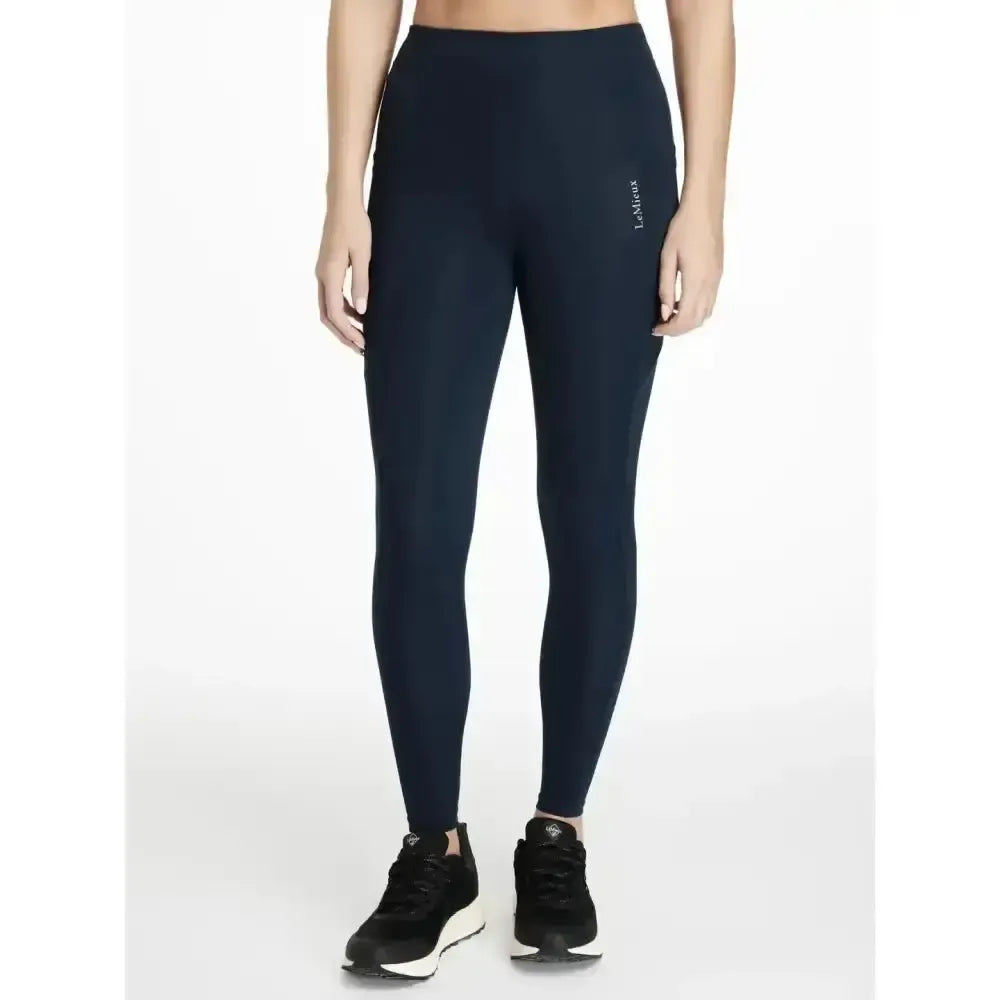 Lemieux Dani Sport Legging Navy-Riding Tights-Lemieux-Navy-UK 6-Horsey Shopping