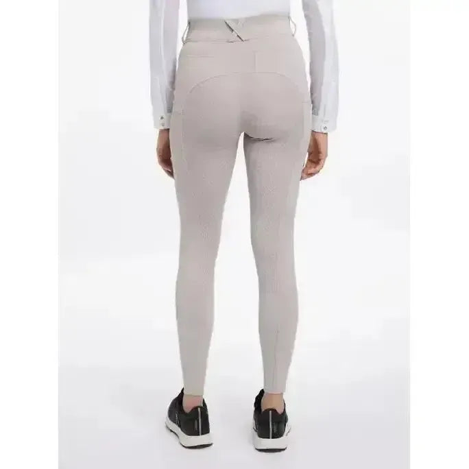 Lemieux Demi Bregging Stone-Riding Tights-Lemieux-Stone-UK 6-Horsey Shopping