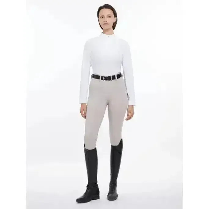 Lemieux Demi Bregging Stone-Riding Tights-Lemieux-Stone-UK 6-Horsey Shopping