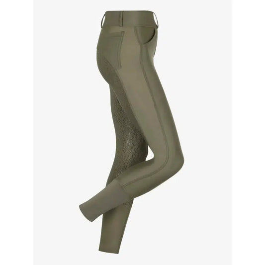 Lemieux Demi Pull On Bregging Full Seat Khaki-Riding Tights-Lemieux-4-Horsey Shopping