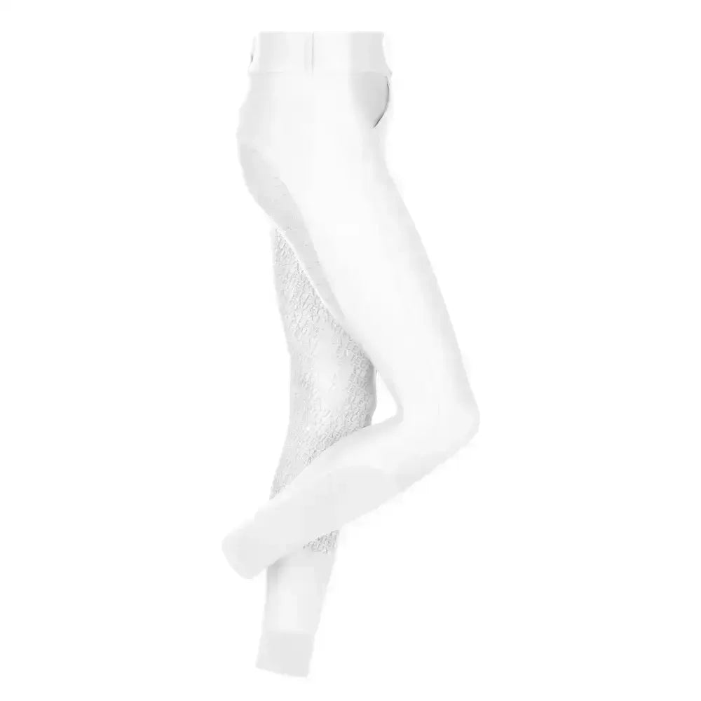 Lemieux Demi Pull On Bregging Full Seat White-Riding Tights-Lemieux-4-Horsey Shopping