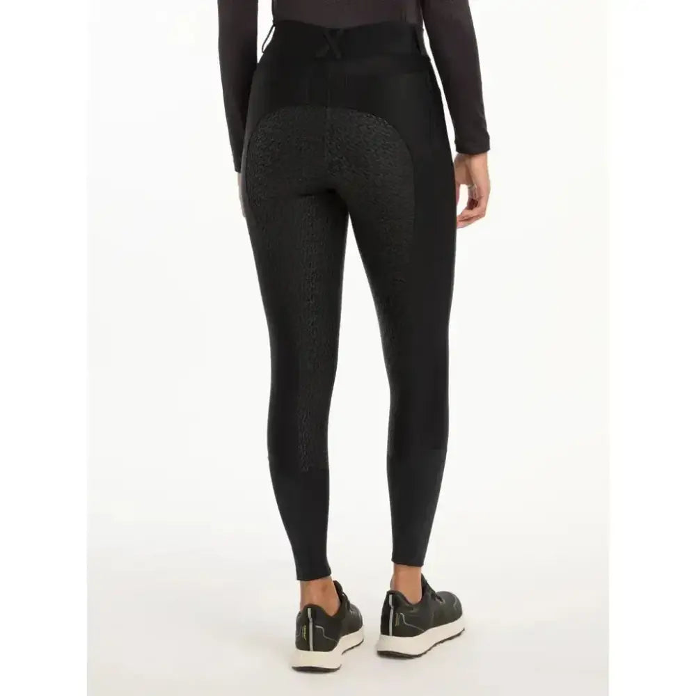 Lemieux Demi Pull On Breggings Black-Riding Tights-Lemieux-UK 6-Horsey Shopping