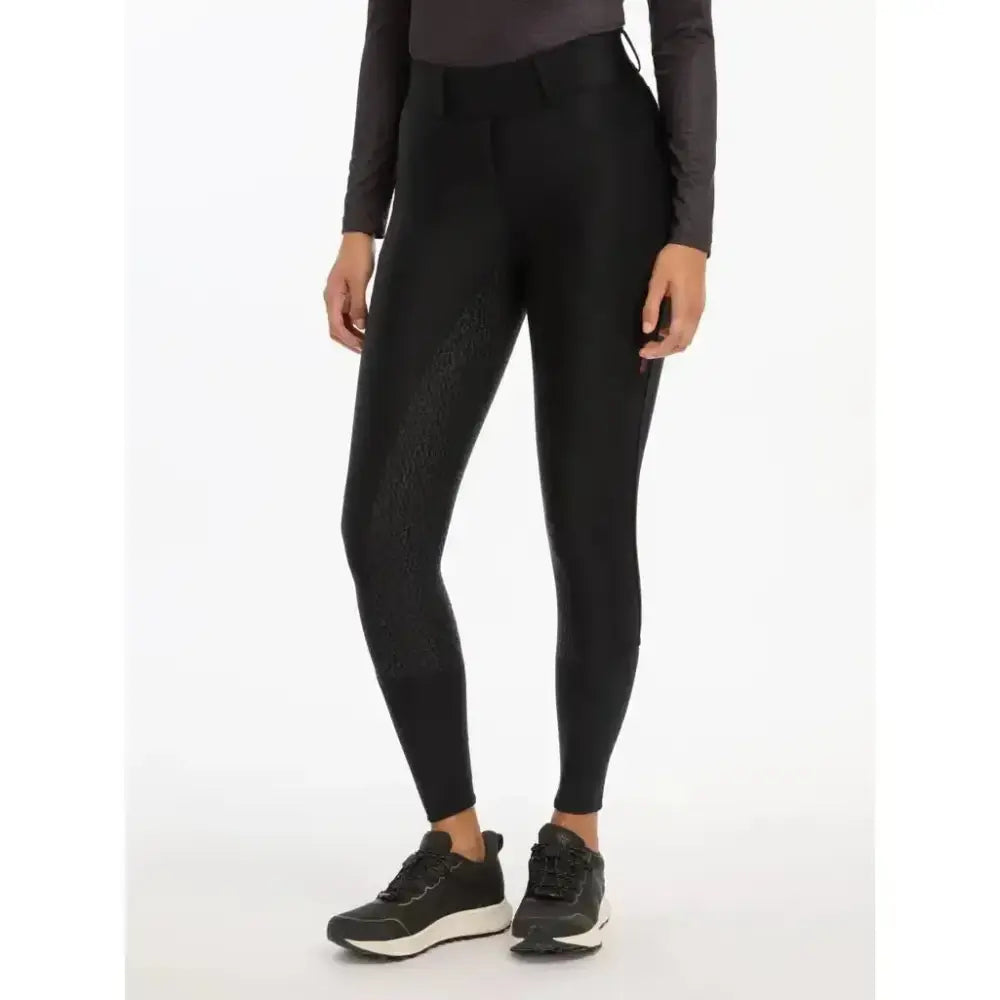 Lemieux Demi Pull On Breggings Black-Riding Tights-Lemieux-UK 6-Horsey Shopping