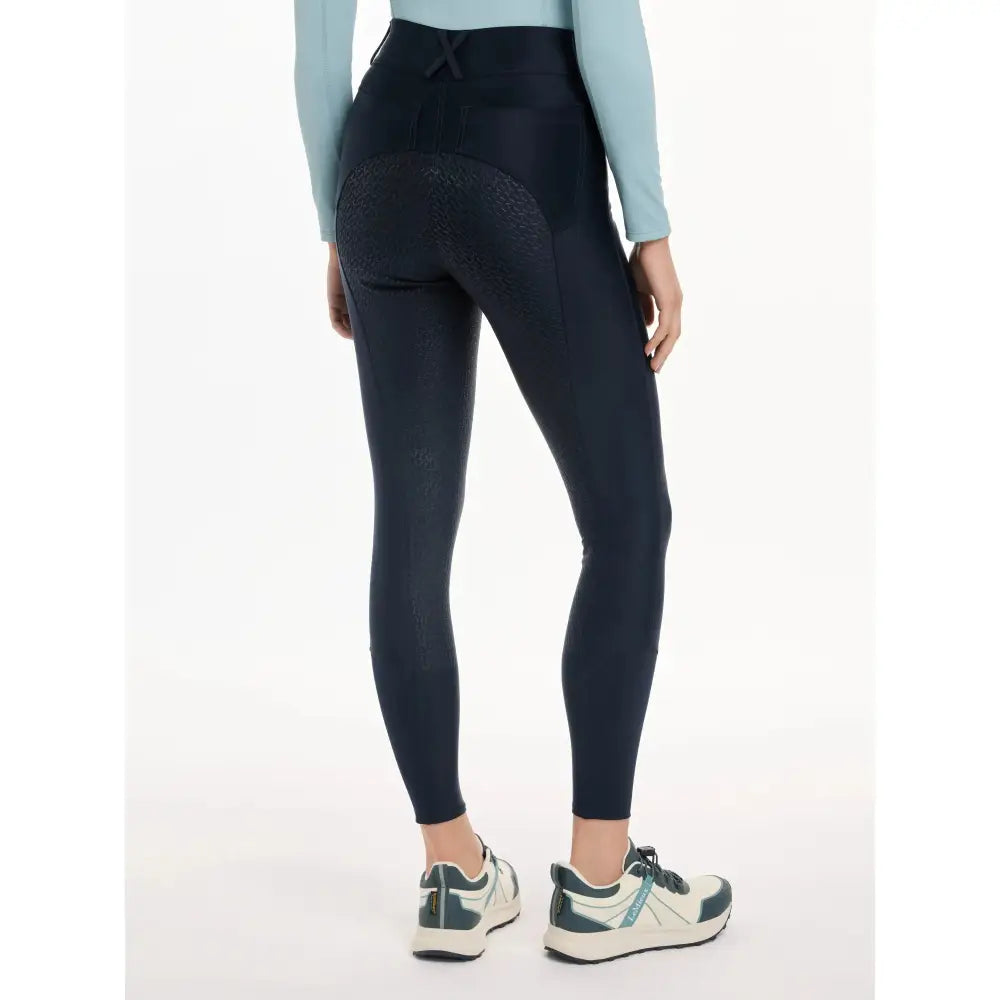 Lemieux Demi Pull On Breggings Navy-Riding Tights-Lemieux-UK 6-Navy-Horsey Shopping