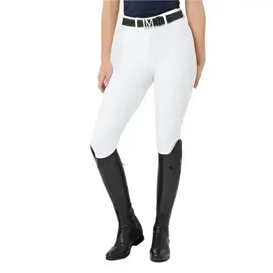 Lemieux Demi Pull On Breggings White-Riding Tights-Lemieux-UK 6-White-Horsey Shopping