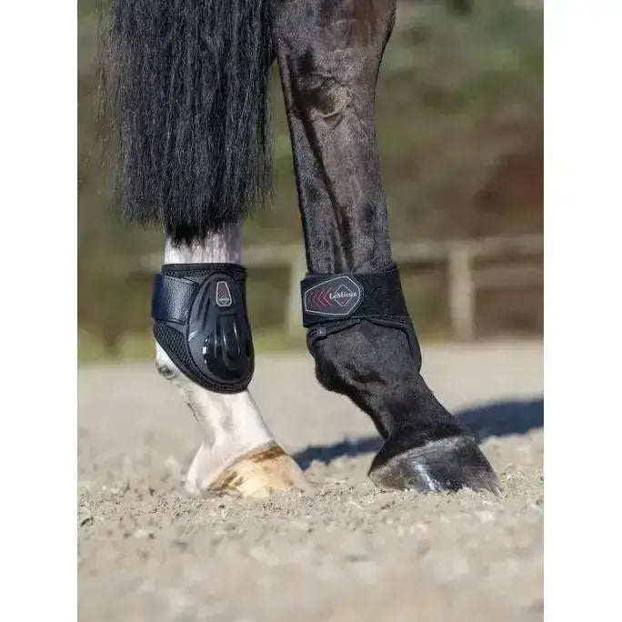 Lemieux Derby ProJump Fetlock Boot Black-Fetlock Boots-Lemieux-Medium-Black-Horsey Shopping