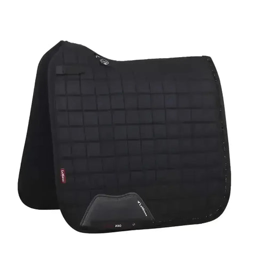 Lemieux Diamante Dressage Pad Black-Dressage Saddle Pads-Lemieux-Black-Large-Horsey Shopping