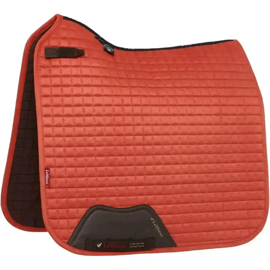 Lemieux Dressage Suede Square Sienna-Dressage Saddle Pads-Lemieux-S/M-Horsey Shopping