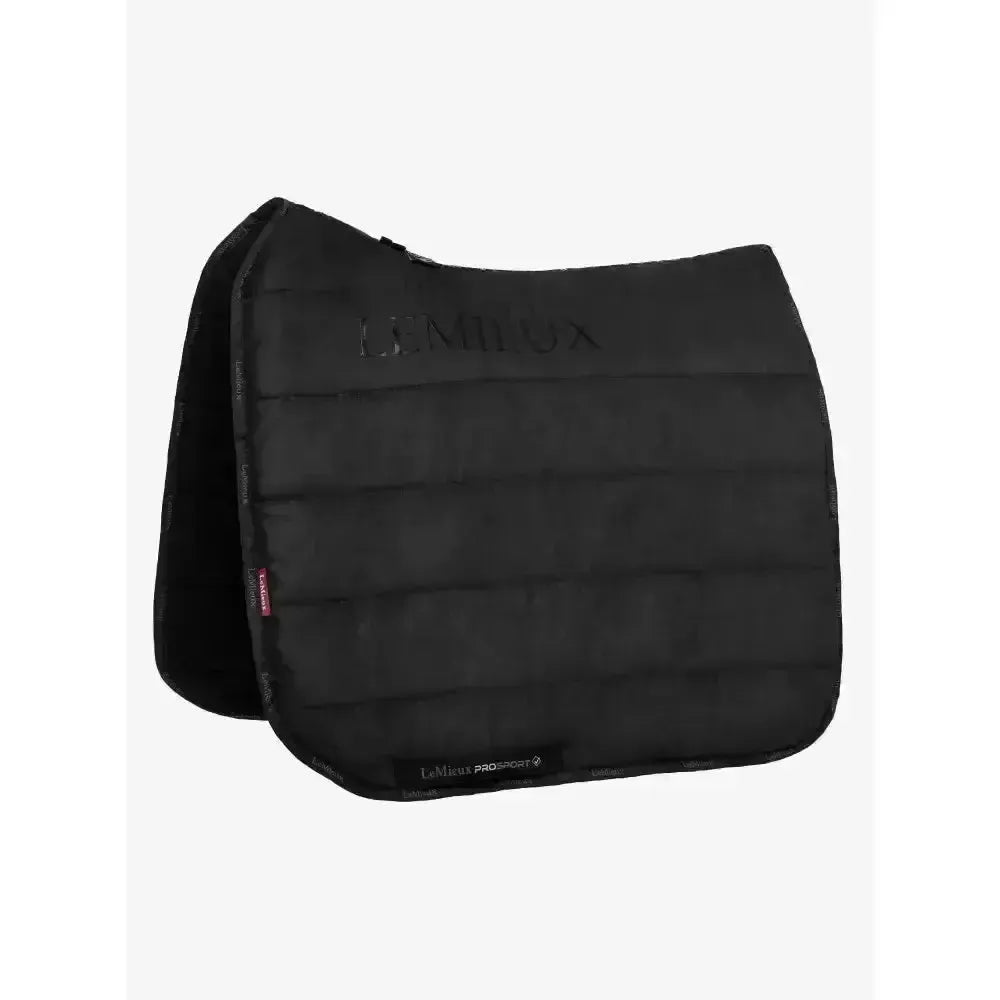 Lemieux Dressage Work Pad Black-Dressage Saddle Pads-Lemieux-Black-Large-Horsey Shopping