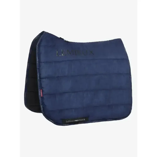 Lemieux Dressage Work Pad Navy-Dressage Saddle Pads-Lemieux-Navy-Large-Horsey Shopping