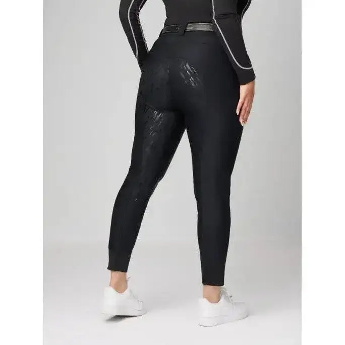 Lemieux Drytex Waterproof Breeches Black-Breeches-Lemieux-UK 14-Black-Horsey Shopping