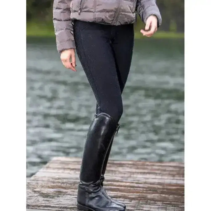 Lemieux Drytex Waterproof Breeches Black-Breeches-Lemieux-UK 14-Black-Horsey Shopping