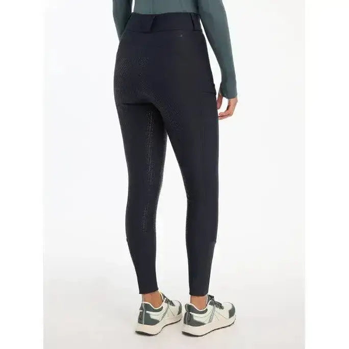 Lemieux Drytex Waterproof Breeches Full Seat Navy-Waterproof Legwear-Lemieux-UK 6-Navy-Horsey Shopping