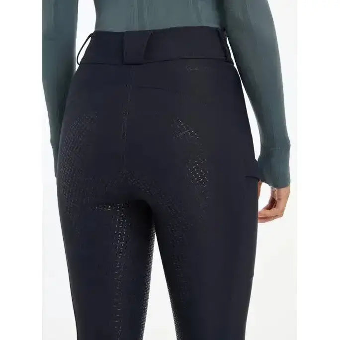 Lemieux Drytex Waterproof Breeches Full Seat Navy-Waterproof Legwear-Lemieux-UK 6-Navy-Horsey Shopping