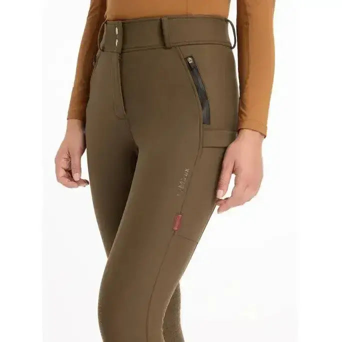Lemieux Drytex Waterproof Breeches Knee Grip Alpine-Waterproof Legwear-Lemieux-UK 6-Alpine-Horsey Shopping