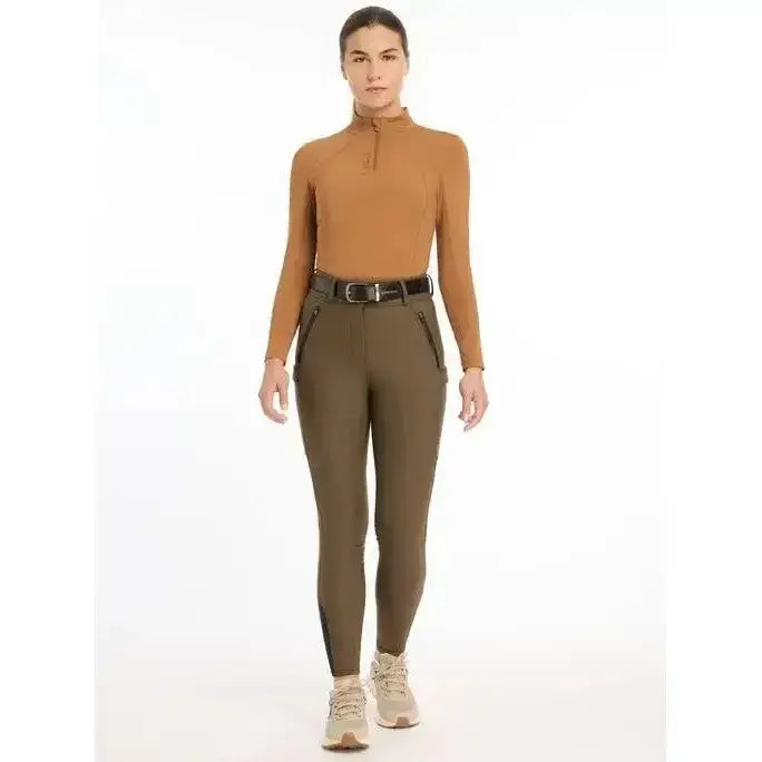 Lemieux Drytex Waterproof Breeches Knee Grip Alpine-Waterproof Legwear-Lemieux-UK 6-Alpine-Horsey Shopping