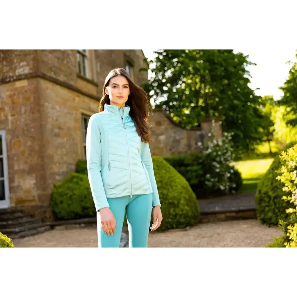 Lemieux Dynamique Jacket Aqua-Casual Jackets-Lemieux-Aqua-UK 6-Horsey Shopping