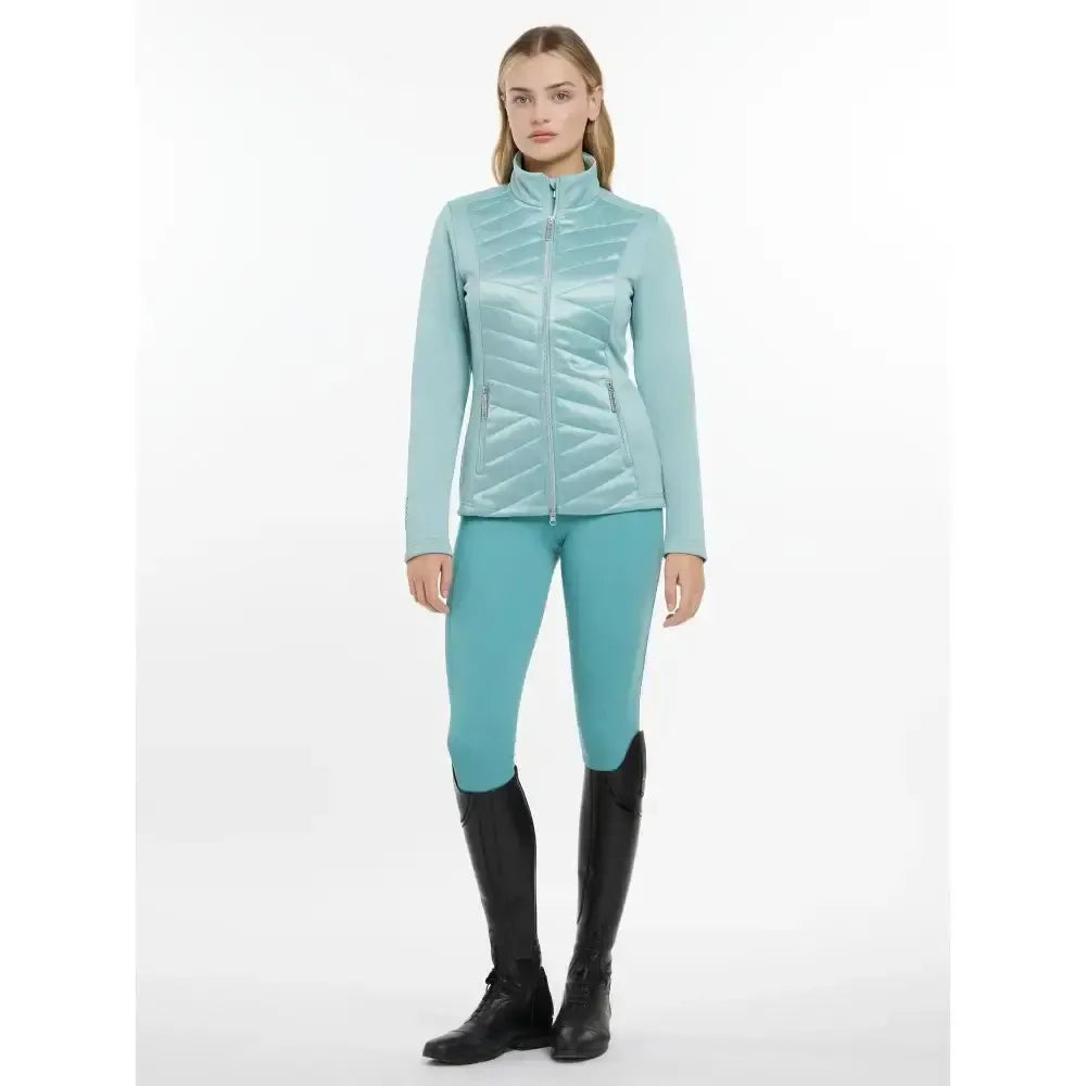 Lemieux Dynamique Jacket Aqua-Casual Jackets-Lemieux-Aqua-UK 6-Horsey Shopping