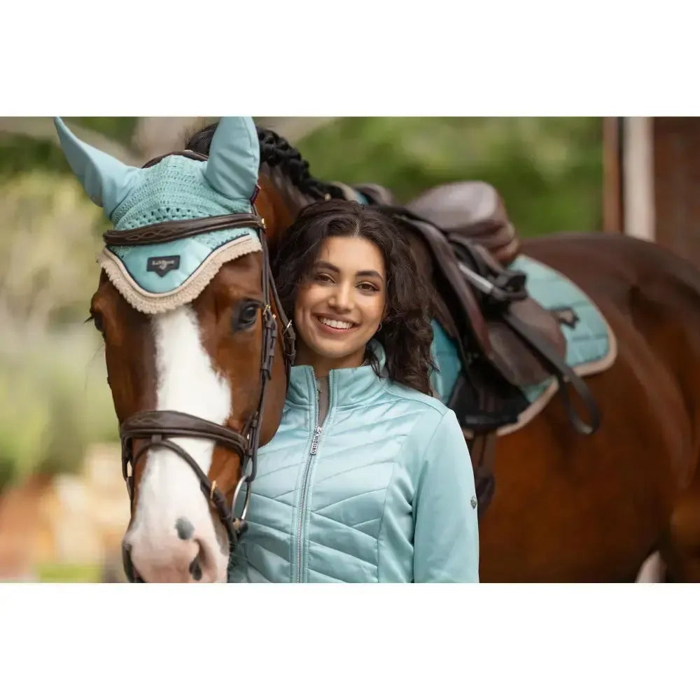 Lemieux Dynamique Jacket Aqua-Casual Jackets-Lemieux-Aqua-UK 6-Horsey Shopping