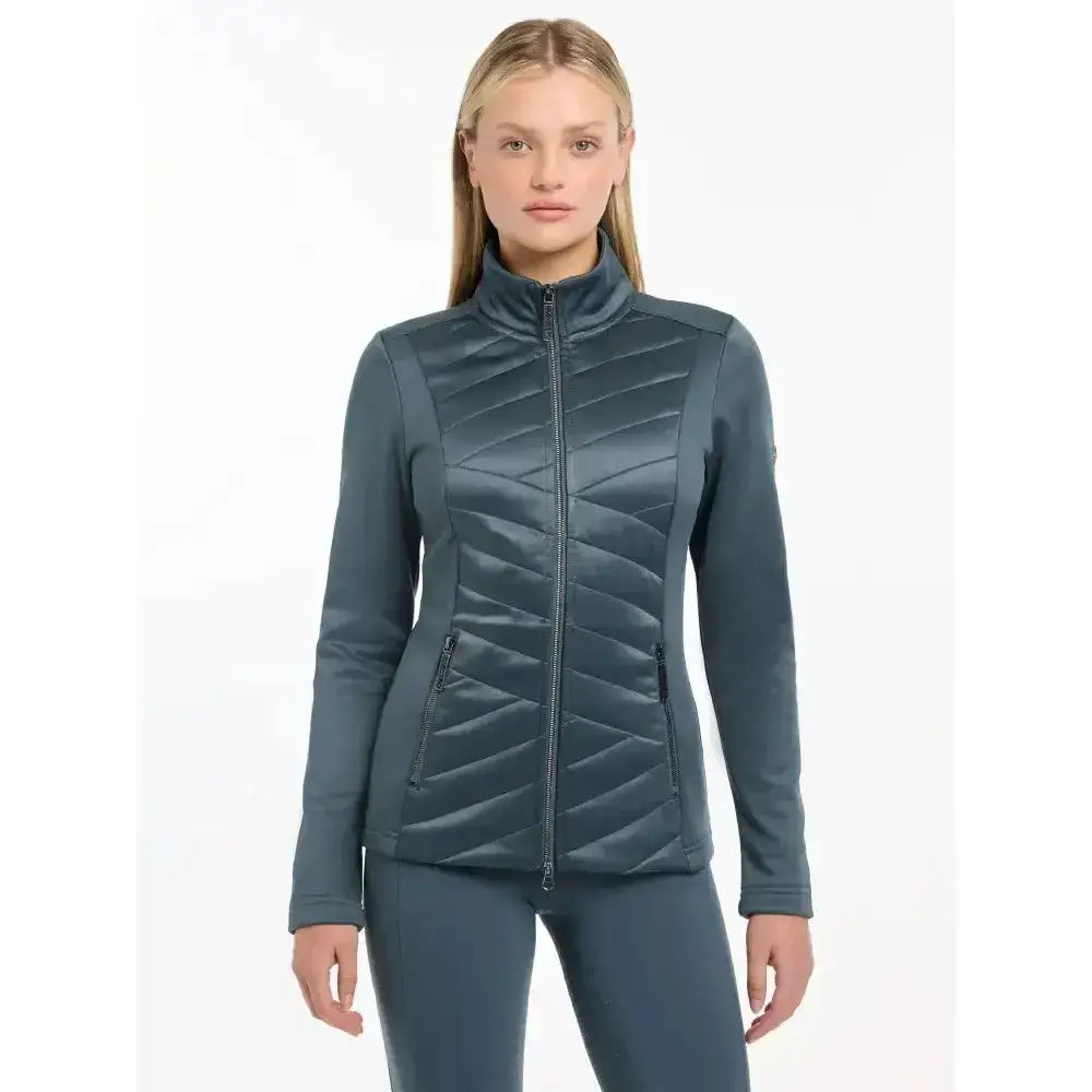 Lemieux Dynamique Jacket Petrol-Casual Jackets-Lemieux-UK 8-Petrol-Horsey Shopping