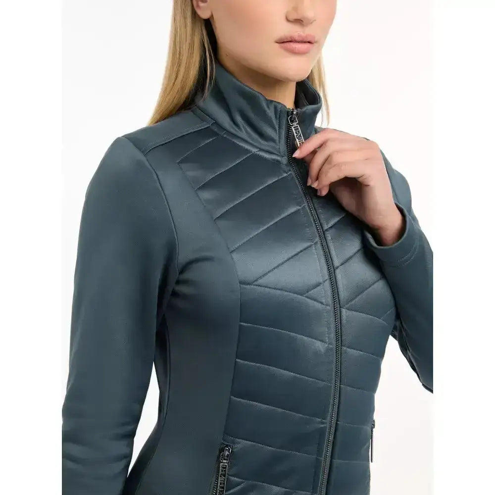 Lemieux Dynamique Jacket Petrol-Casual Jackets-Lemieux-UK 8-Petrol-Horsey Shopping