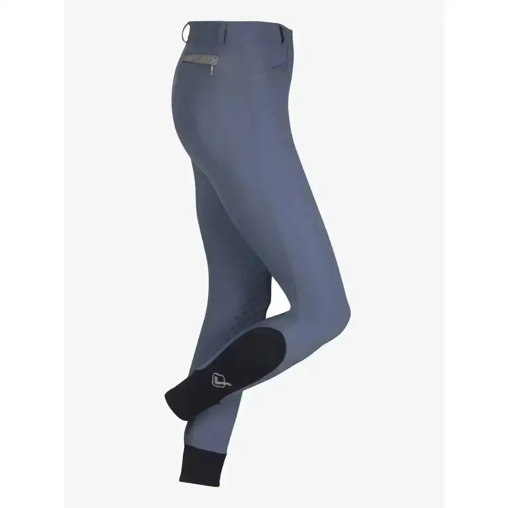 Lemieux Dynamique Knee Grip Breeches Ice Grey-Breeches-Lemieux-Ice Grey-16-Horsey Shopping