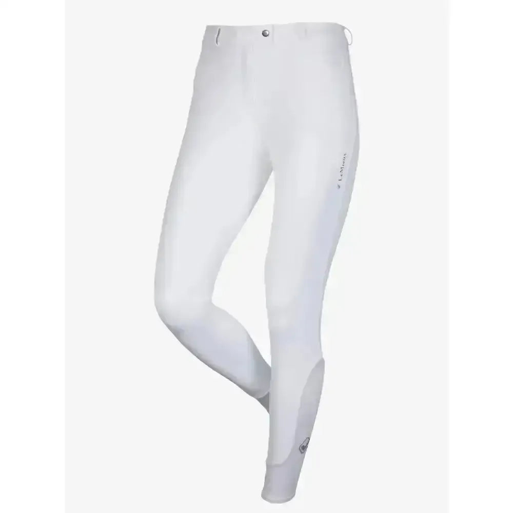 Lemieux Dynamique Knee Grip Breeches White-Breeches-Lemieux-White-14-Horsey Shopping