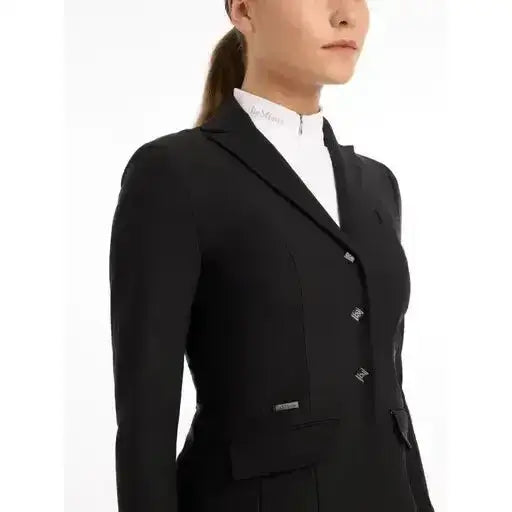 Lemieux Dynamiqué Show Jacket Black-Show Jackets-Lemieux-UK 6-Black-Horsey Shopping